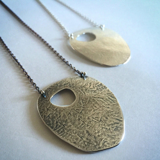 Eroded Pebble Necklace
