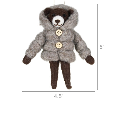 Bear in Puffer Jacket