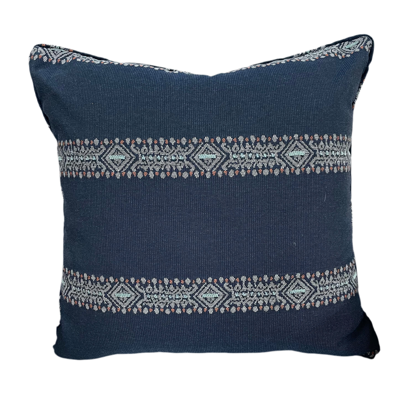 Navy Stripe Pillow