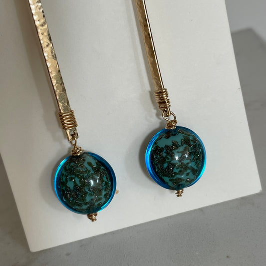 Venetian Murano Glass Earrings