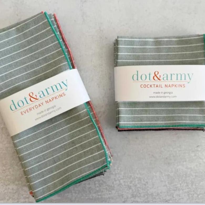Forest Stripe Napkins
