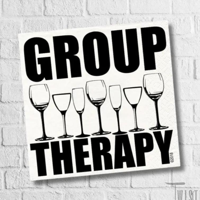 Group Therapy Napkins