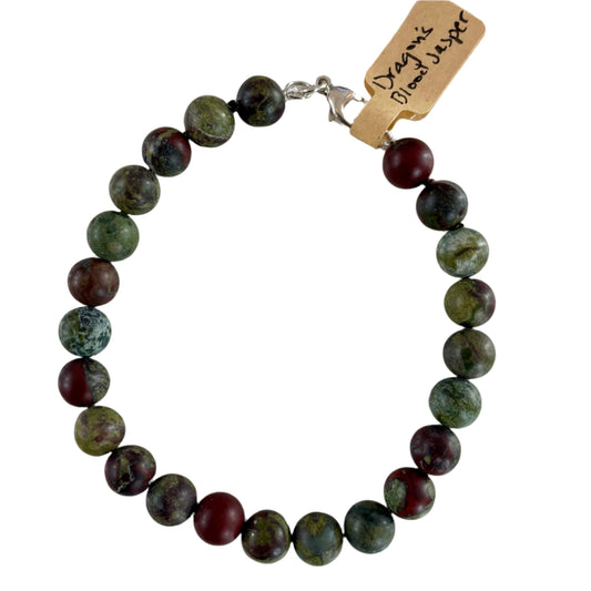 Dragon's Blood Jasper Bracelet