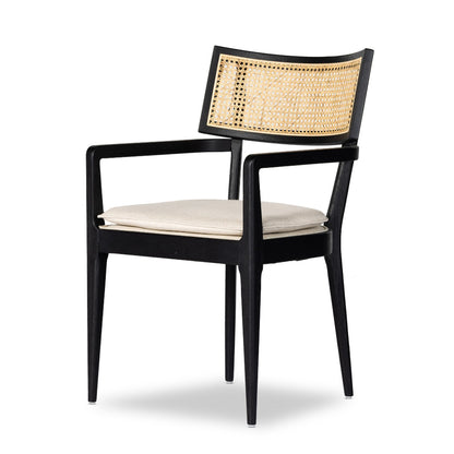 Nettlewood and Cane Dining Chair