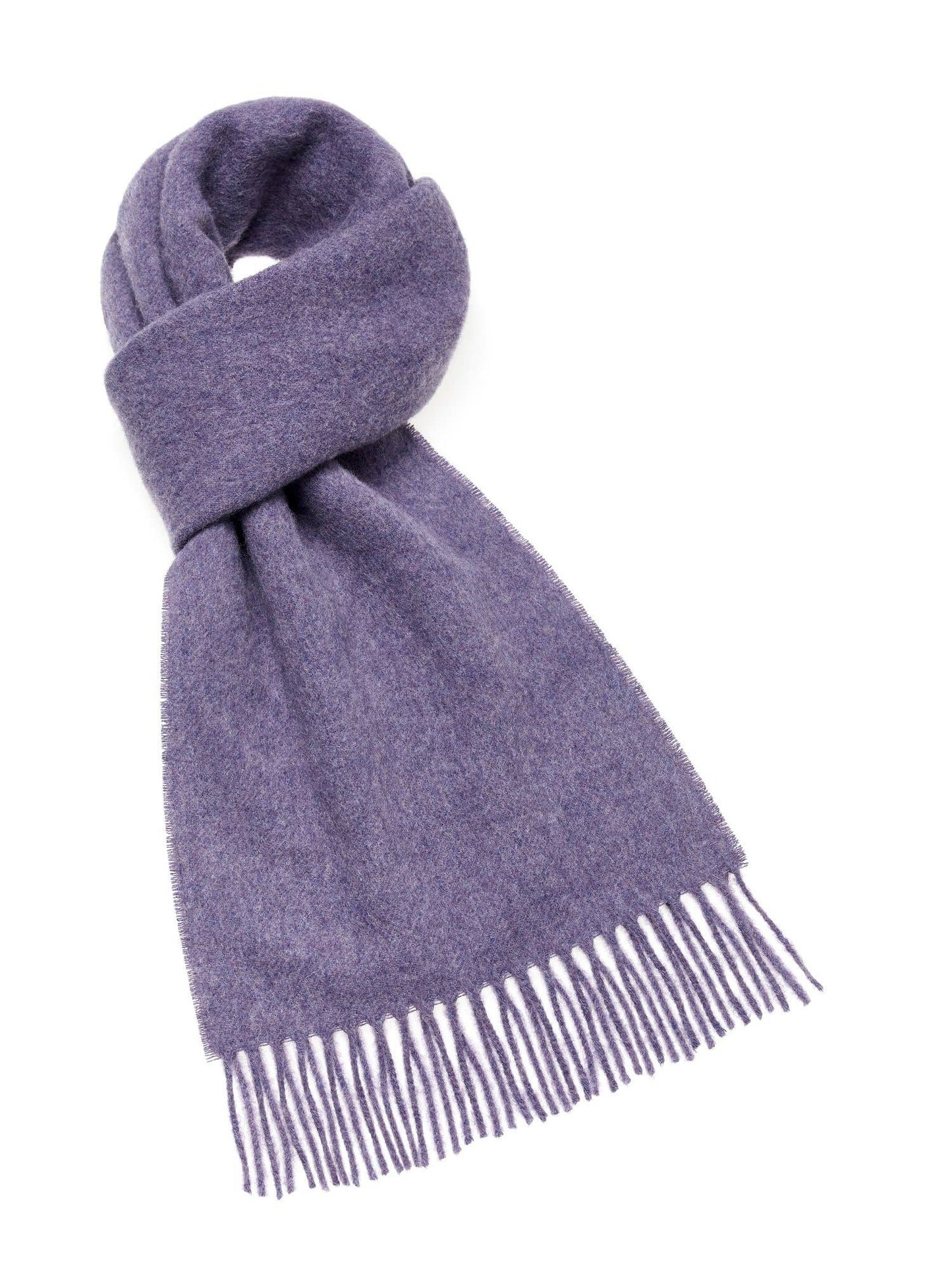 Luxury Merino Lambswool Scarf - Lavender