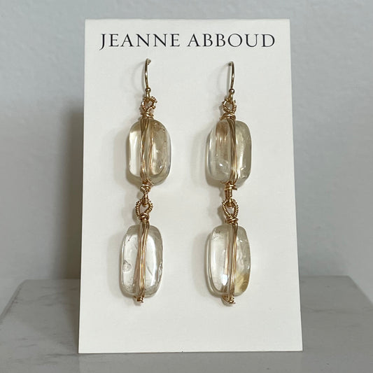 Quartz Earrings
