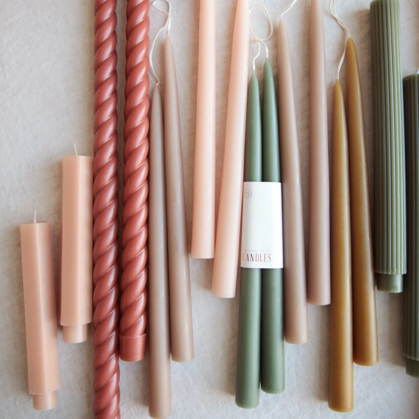 Dipped Taper Candles