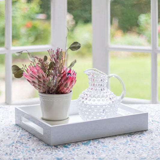 White Serving Tray