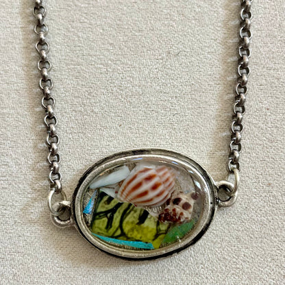 Pressed Vegetable Choker Necklace