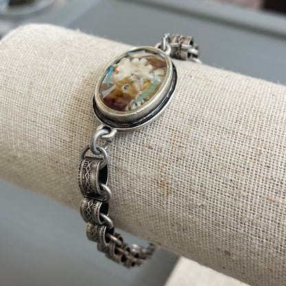 Pressed Vegetable Beaded Bracelet