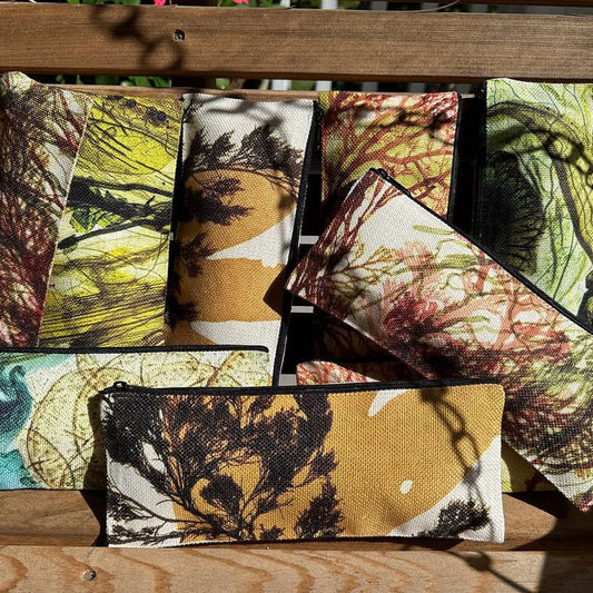 Pressed Vegetable Cosmetic Bag