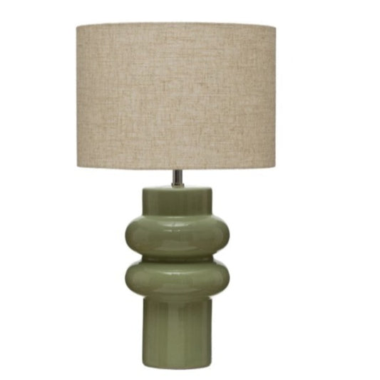 Stoneware Table Lamp
