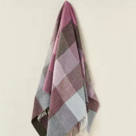 Heather Shetland Wool Throw