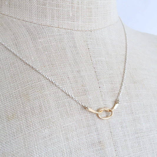 Loveknot Necklace - 14K Gold Fill