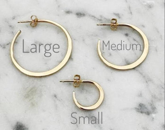 Jeannie Hoop Earrings