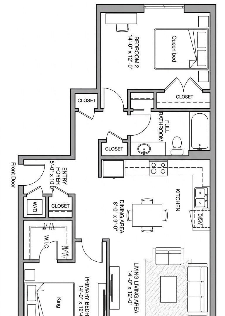 residential floor plan