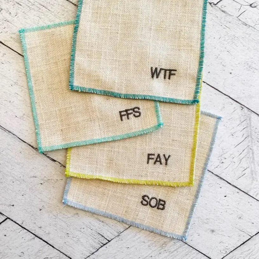 Sweary Cocktail Coasters