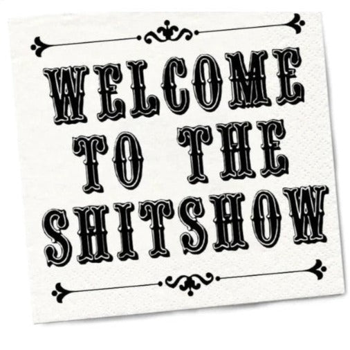 Shit Show Cocktail Napkins